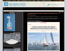 Tablet Screenshot of distribunosa.com